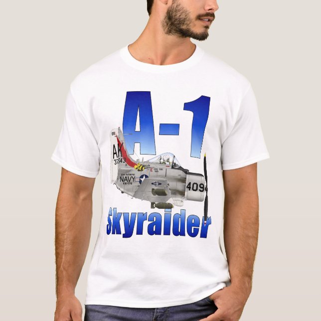 Camiseta de A1Skyraider (Anverso)
