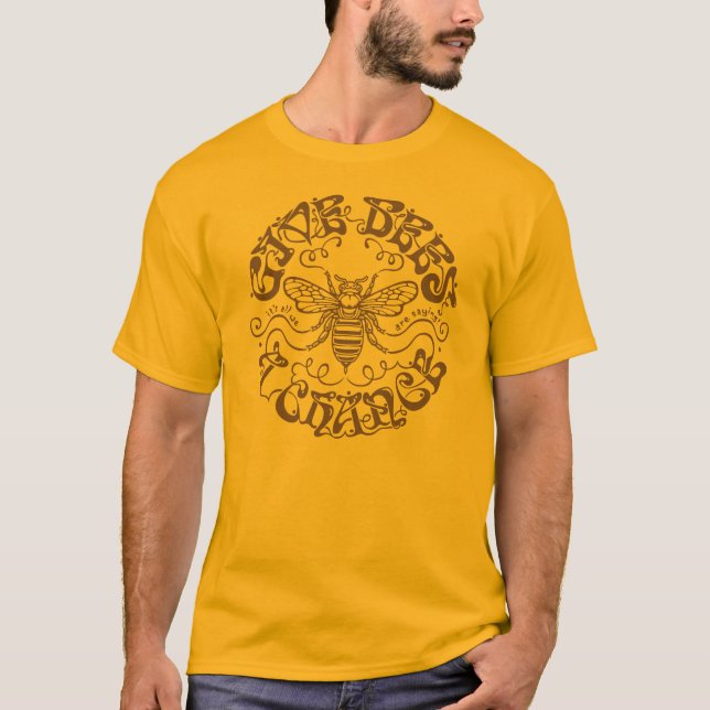 Camiseta Dé a abejas una oportunidad (Anverso)