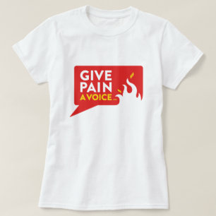 Camiseta Dé a dolor una voz