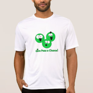 Camiseta Dé a guisantes una Guisante-Camisa de la ocasión