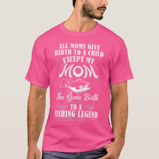Camiseta Dé A Luz A La Leyenda Pesquera Fisher Rod Angler F