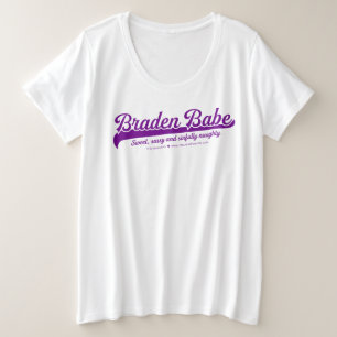 Camiseta de abata con trenzas de hasta 4x