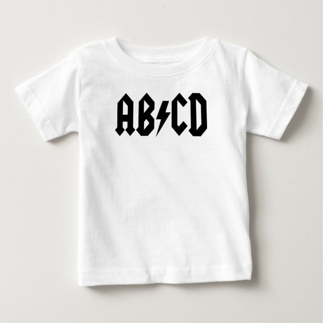 Camiseta de ABCD (Anverso)