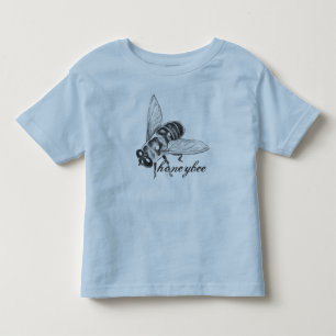 Camiseta de abeja camiseta de bebé camiseta de abe