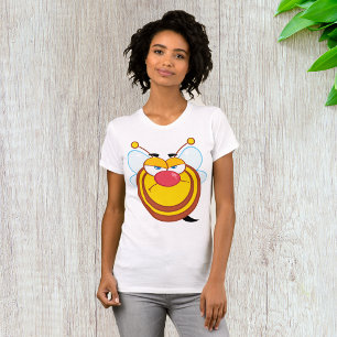 Camiseta De Abeja Con Miel Enfadada