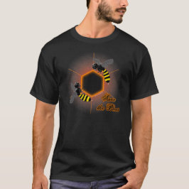 Camiseta de abeja de miel brillante