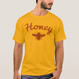 Camiseta de abeja de miel con letra – Dulce como p