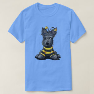 Camiseta de abeja KiniArt Scottie Dog