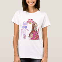 Camiseta de abeja y puppycat