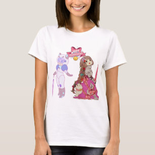 Camiseta de abeja y puppycat