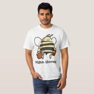 Camiseta de abejas de miel