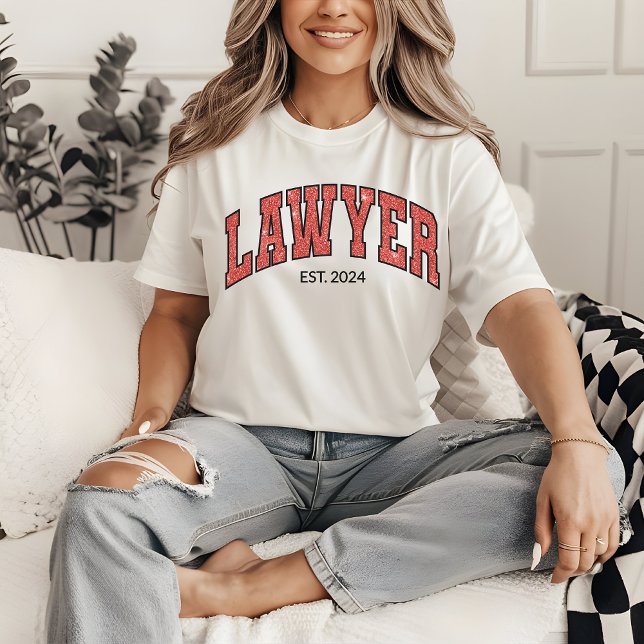 Camiseta de abogado personalizado, regalo de aboga (Custom Lawyer Shirt, Lawyer Gift, Law Student Shirt, Law School Student shirt, future Lawyer Gift, )