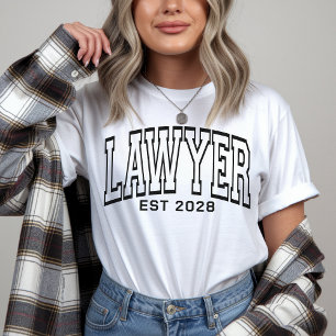 Camiseta de Abogado Regalo de Graduación para Es