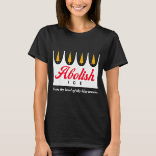 Camiseta De Abolir Hielo Tierra Cielo Azul