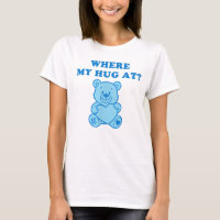 Camiseta de Abrazo de Oso de Peluche Azul – Regalo