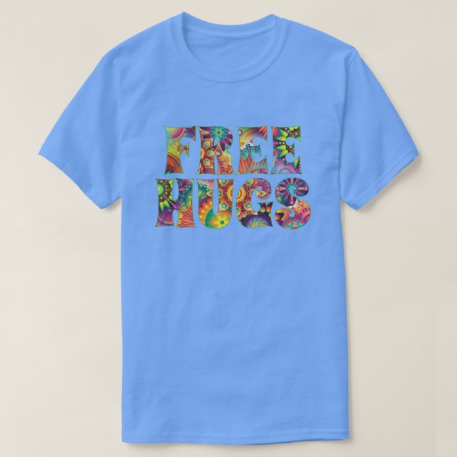 Camiseta de Abrazos gratis (Diseño del anverso)