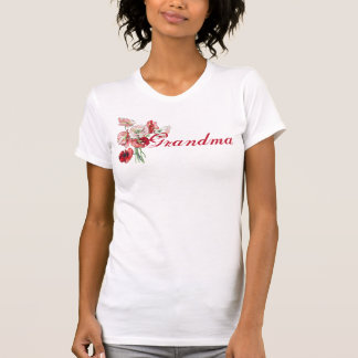 Camiseta de Abuela y Peonies Vintage