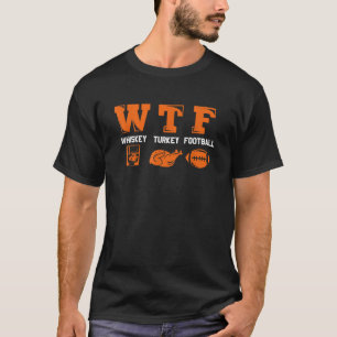 Camiseta De Acción De Gracias Del Fútbol De Turquí