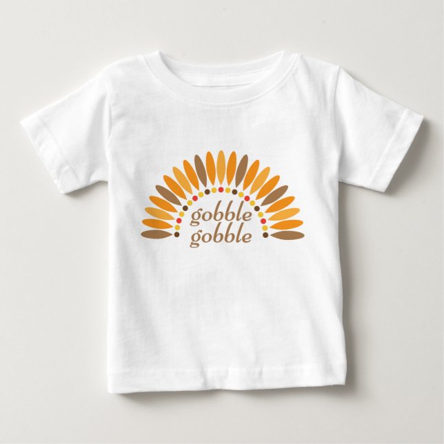 Camiseta de Acción de Gracias para niños (Anverso)
