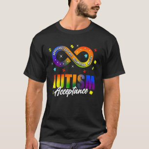 Camiseta de Aceptación Conciencia del Autismo Símb