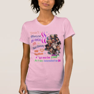 Camiseta de aceptación de la unidad y la igualdad