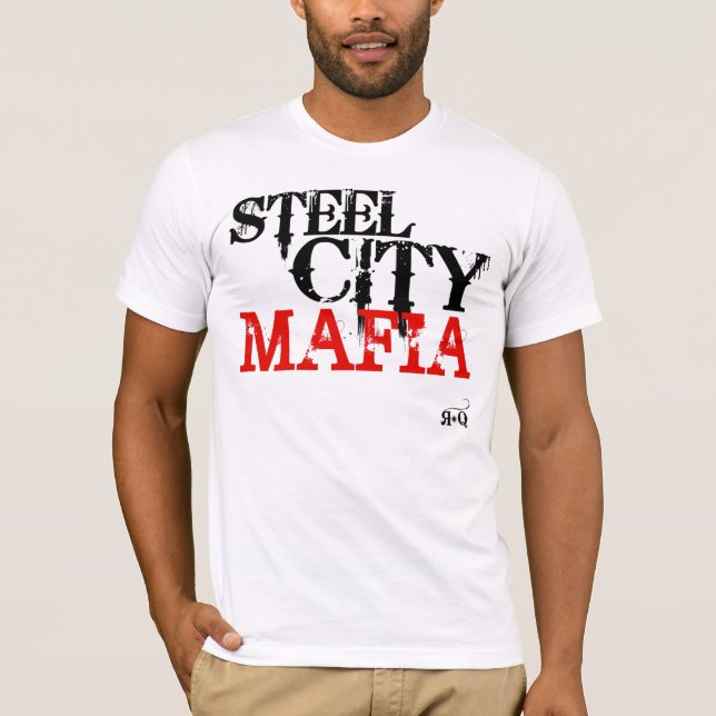 Camiseta de acero de la mafia de la ciudad (Anverso)