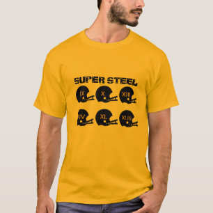 Camiseta de acero estupenda del fútbol
