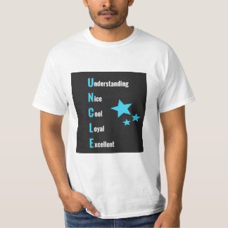 Camiseta de acrónimo de TÍO