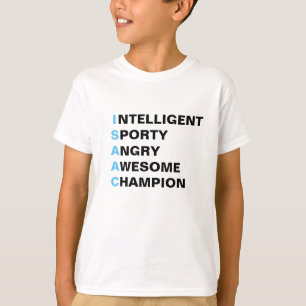 Camiseta de acrónimo de tu nombre