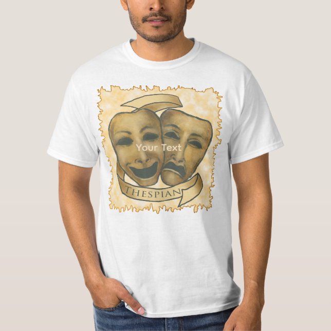 Camiseta de actor teatral (Anverso)