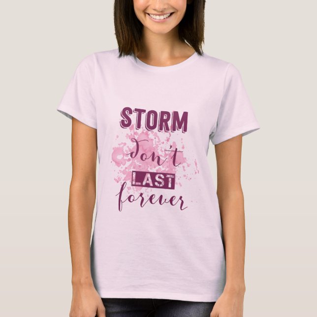 Camiseta de Acuarela con Frases Positivas (Anverso)