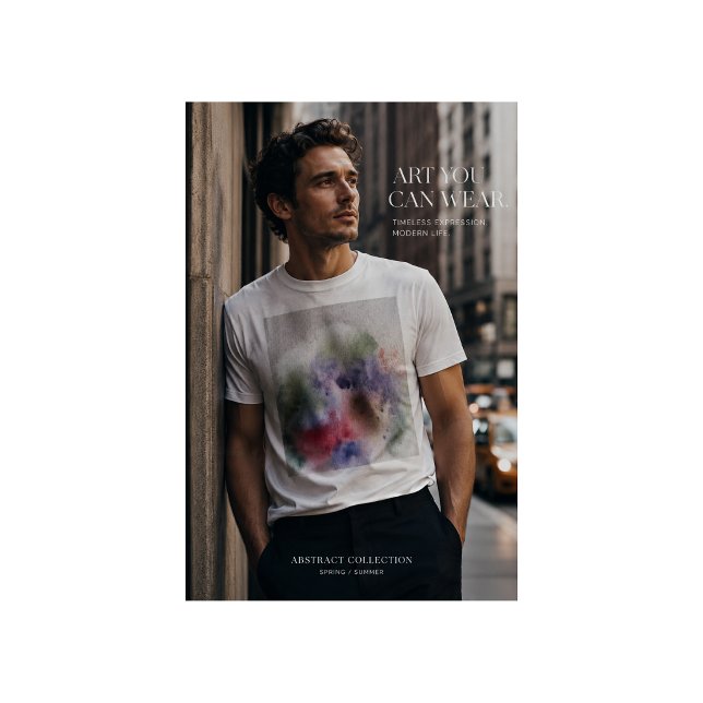 Camiseta de Acuarela Moderna (Subido por el creador)