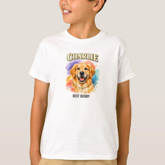 Camiseta de acuarela personalizada del Pastor Aust