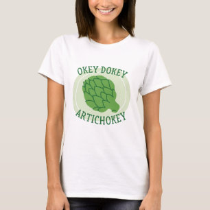 Camiseta De acuerdo alcachofa