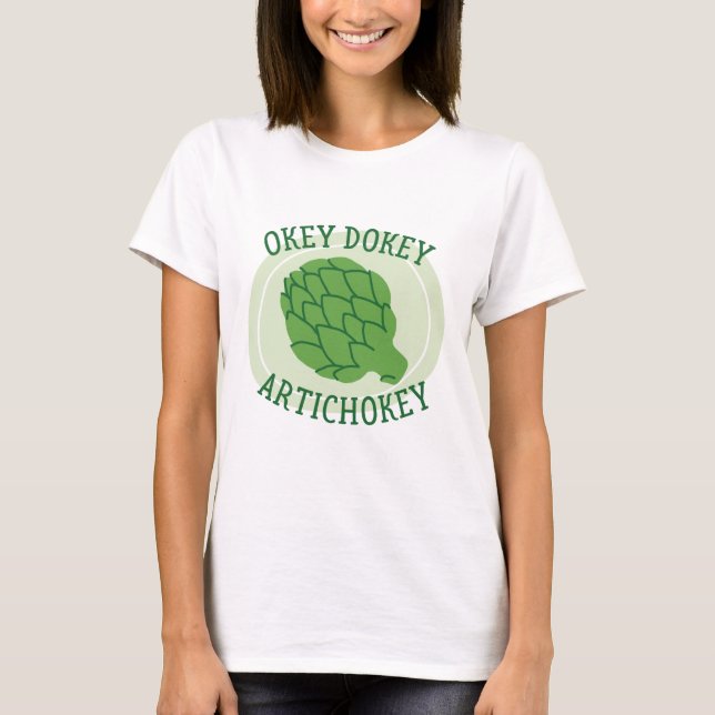Camiseta De acuerdo alcachofa (Anverso)