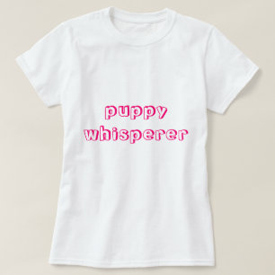 Camiseta de adiestrador de cachorros