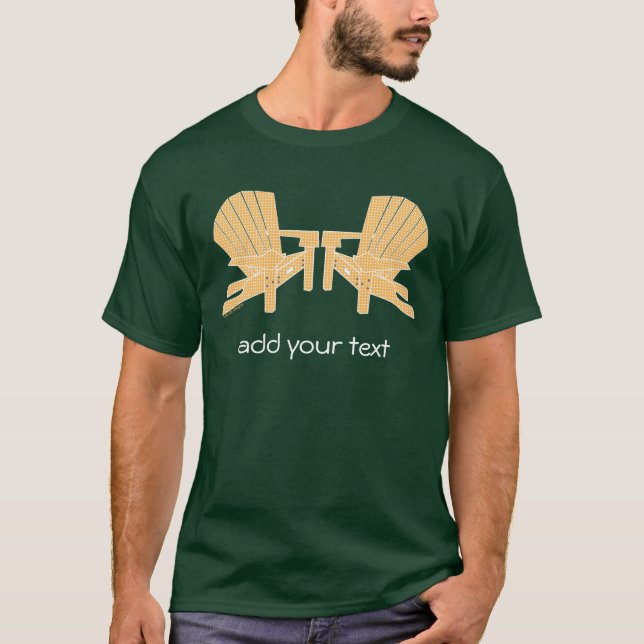 Camiseta de Adirondack Chairs (Anverso)