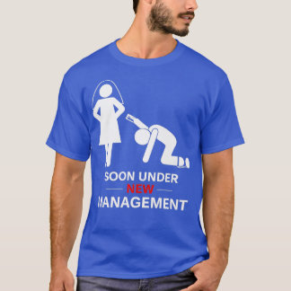 Camiseta de Administración Nueva del Novio Despedi