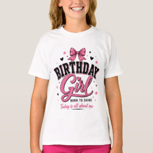 Camiseta de adolescente 'Cumpleañera' con gráfico