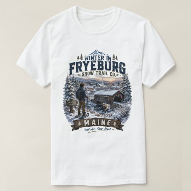 Camiseta de adolescente de la compañía Winter in F (Diseño del anverso)
