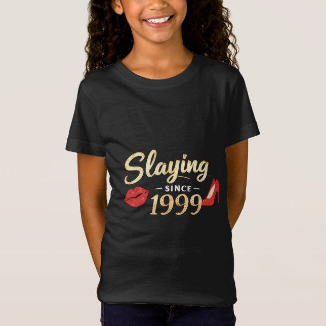 Camiseta de adolescente para cumpleaños "Destrozan (Anverso)