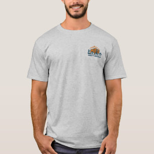 Camiseta de adulto poderoso búfalo