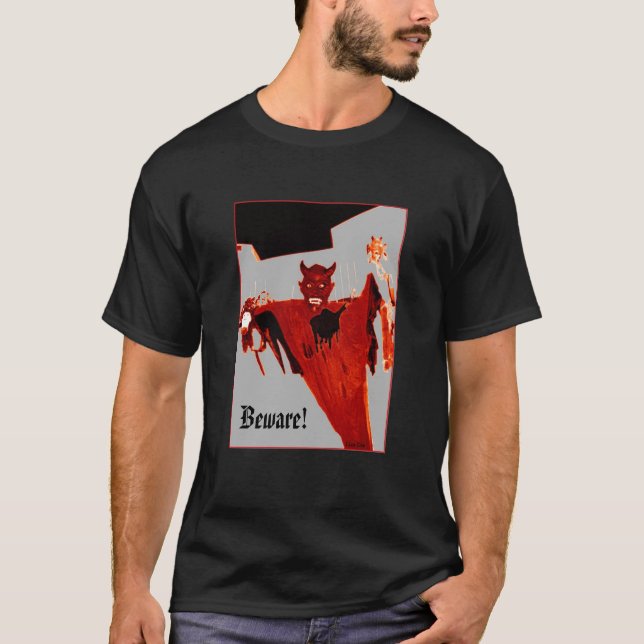Camiseta de adultos 'Rising Devil' (Anverso)