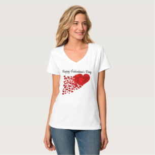 Camiseta de Aerosol de Corazones para el Día de Sa