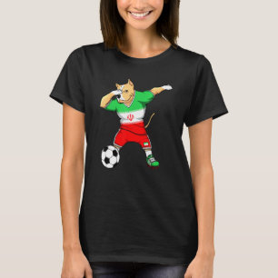 Camiseta de aficionados de fútbol de Irán perro Pi
