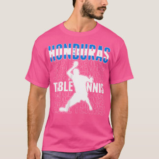 Camiseta de aficionados de tenis de mesa de Hondur