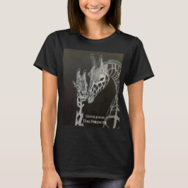 Camiseta de afirmación de jirafas de suavidad y fu