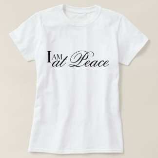 Camiseta de afirmación de paz oración metta