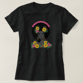 Camiseta de Afirmación Floral Ama a Ti Mismo | Emp