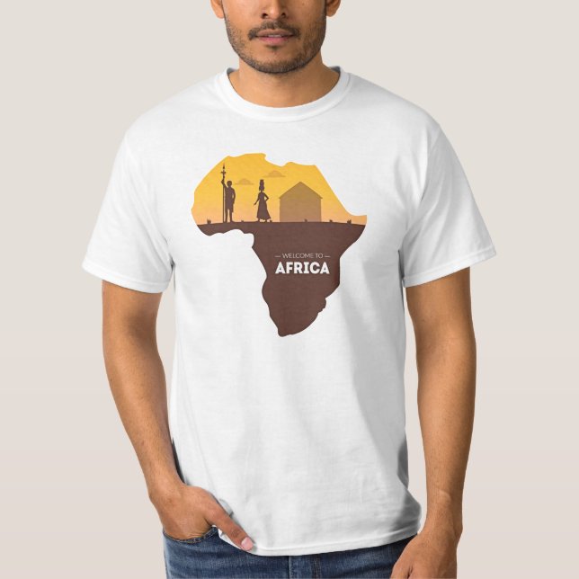 Camiseta de ÁFRICA (Anverso)